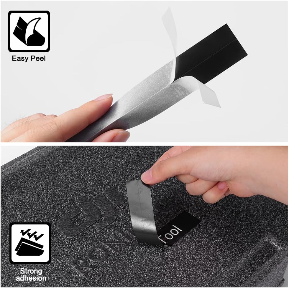 Compatible Label Tape Replacement for Brother Ptouch Label Maker Tape, TZe-355 24mm 1 Inch Standard Laminated White on Black Compatible with Brother Ptouch PTD600 PTP700 PT2300, 2-Pack
