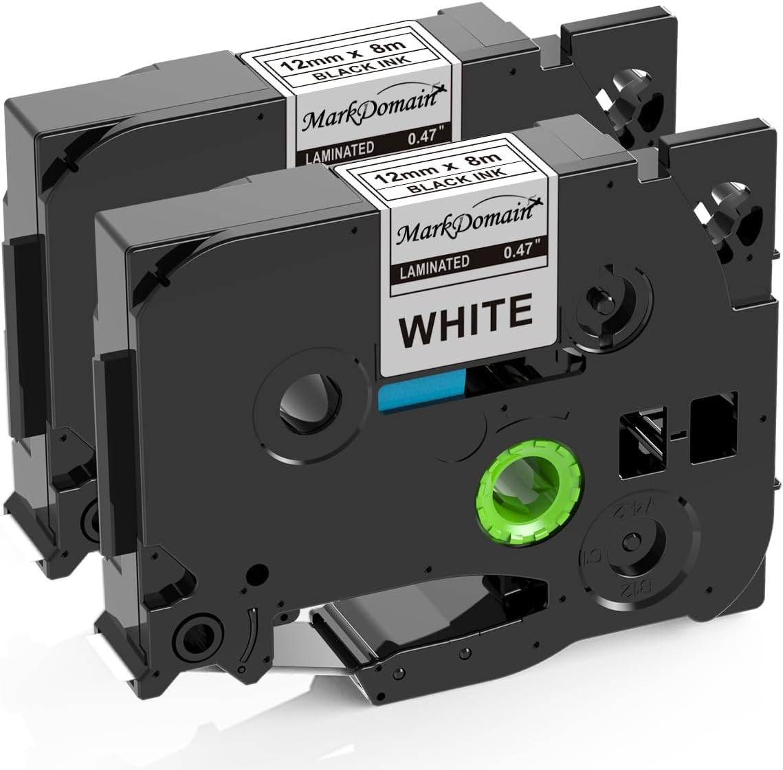 5-Pack Compatible Label Maker Tape For Brother P-Touch PT-D210, TZ-231, 12mm Black On White
